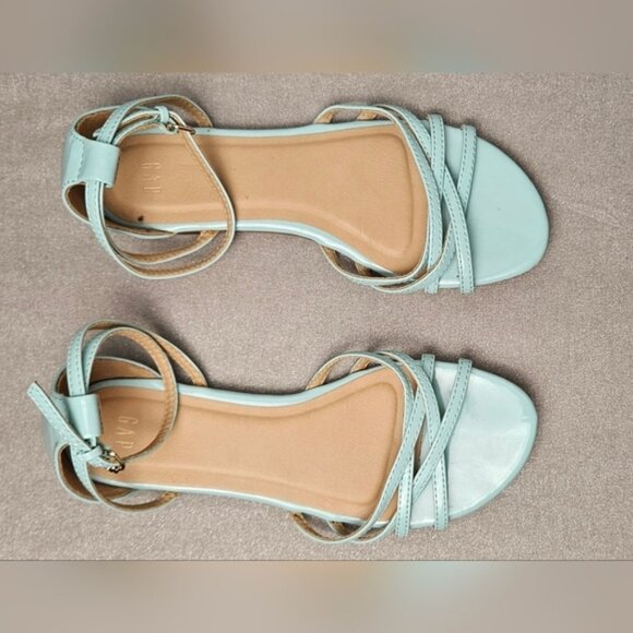 GAP Women's Blue Strappy Sandals - Picture 6 of 9